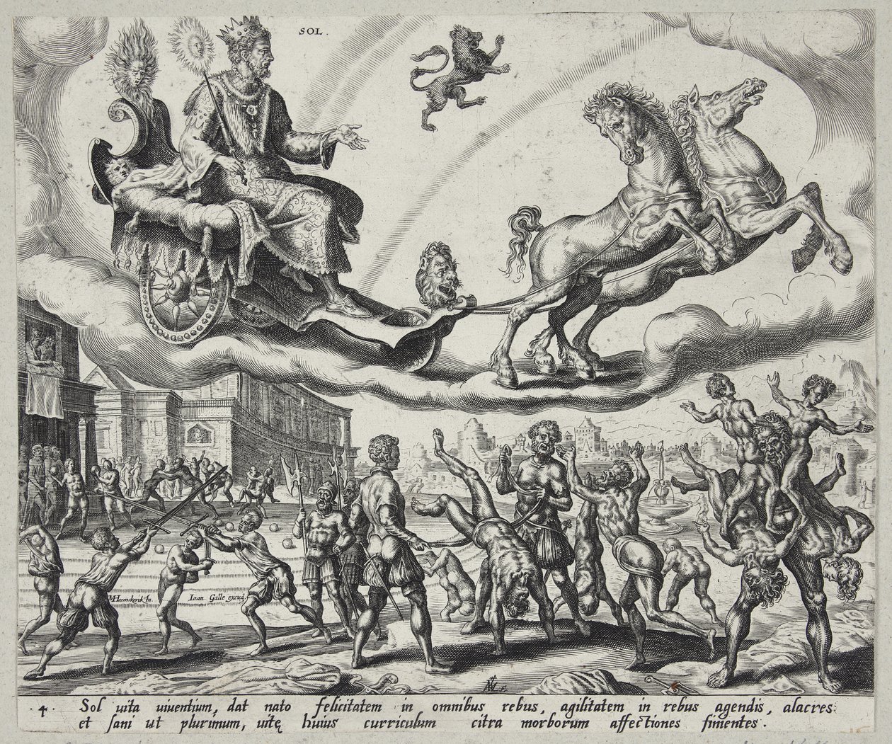 Sol, the Sun by Harmen Jansz. Muller