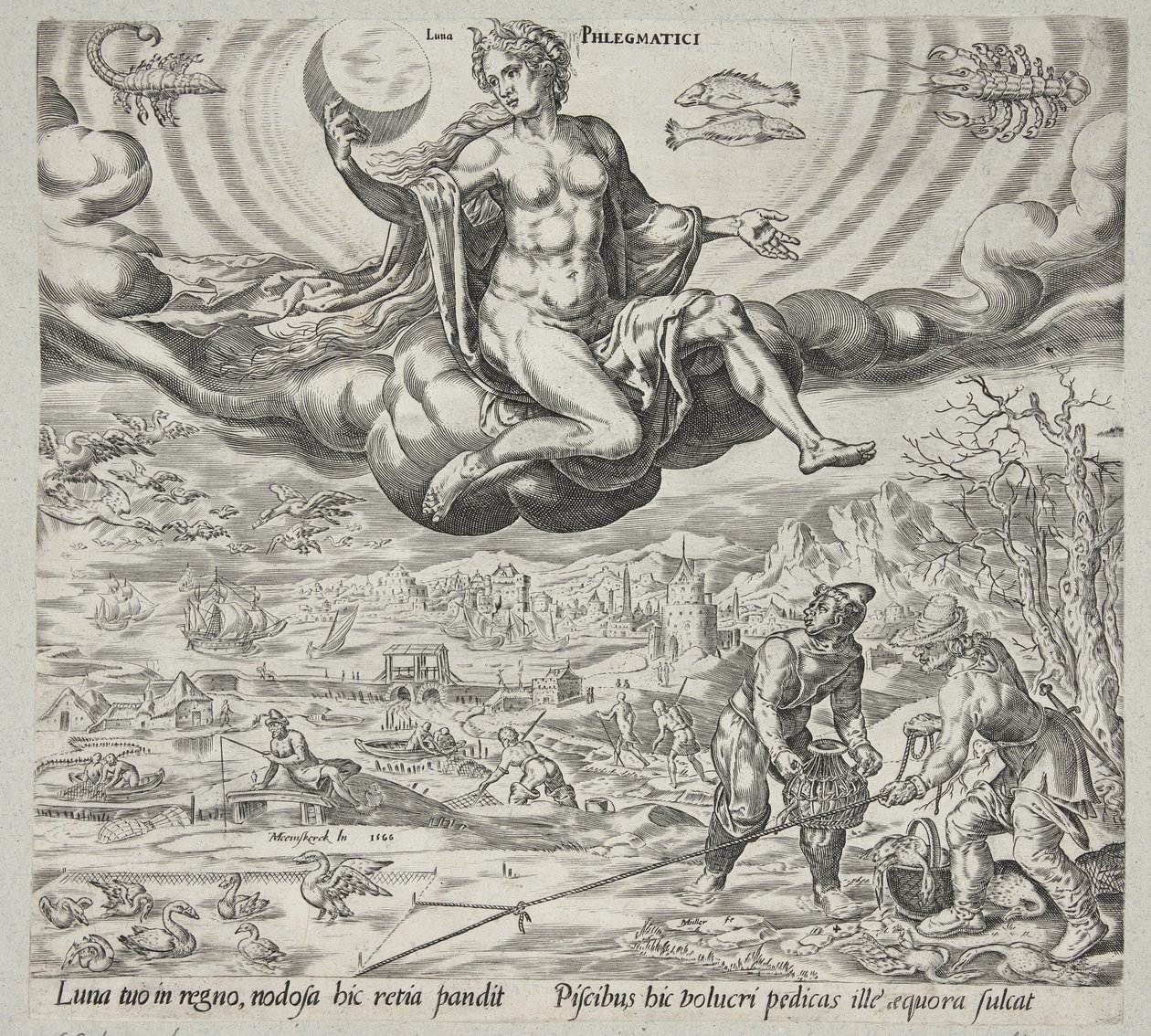 The Phlegmatic Temperament by Harmen Jansz. Muller