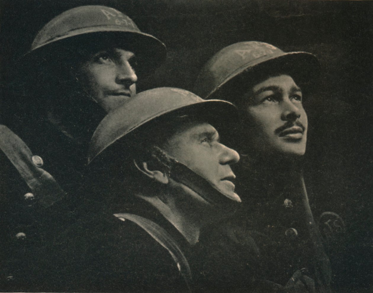 A Tense Moment, 1942 by Harold Burdekin