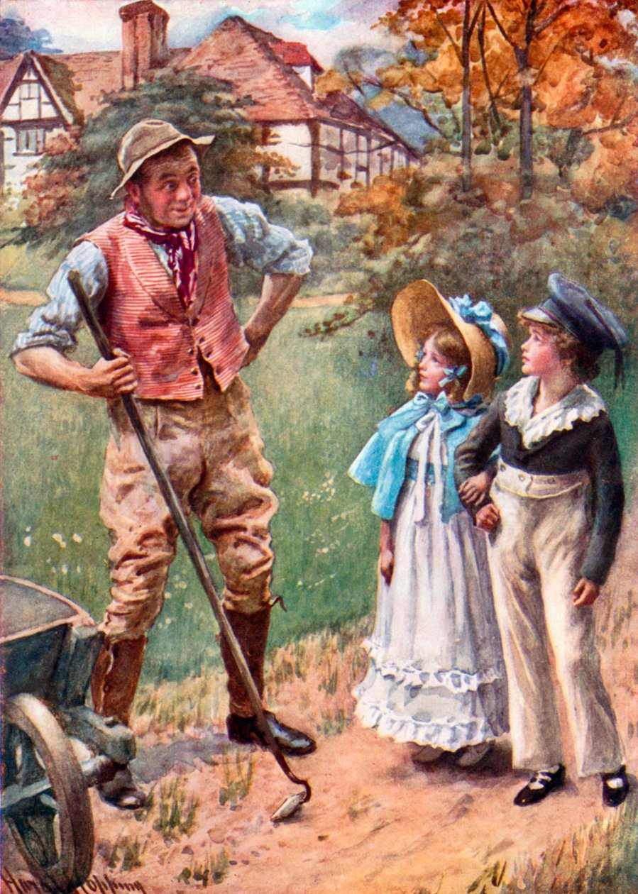 Mr and Mrs Harry Walmers and Cobbs by Harold Copping