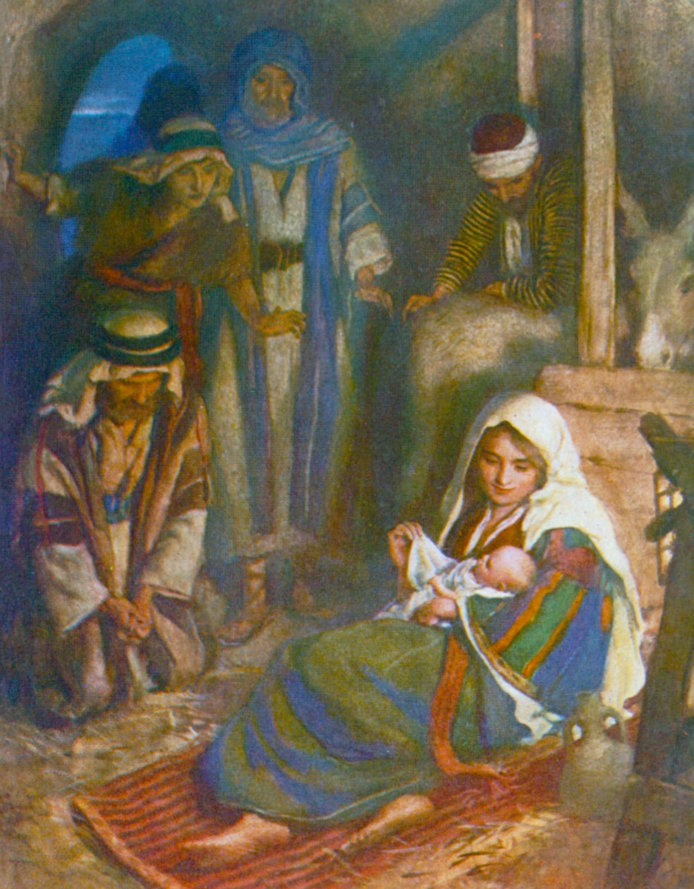 The Nativity, Luke 2 by Harold Copping