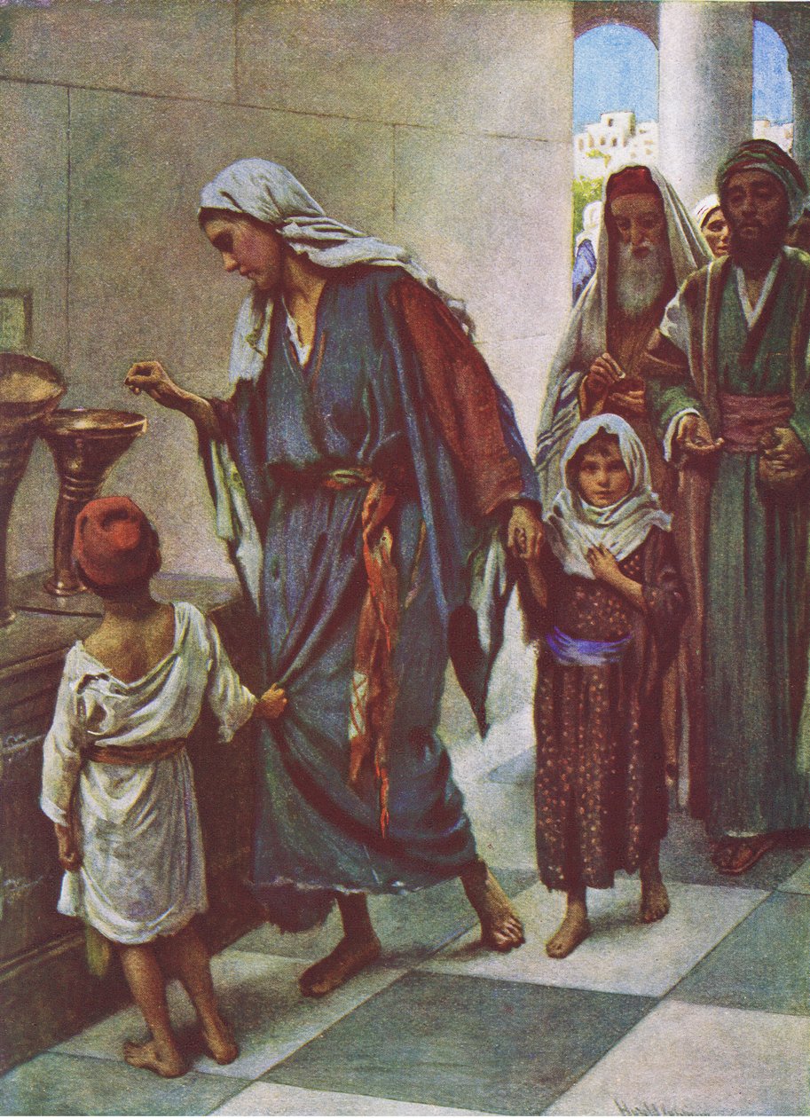The poor woman