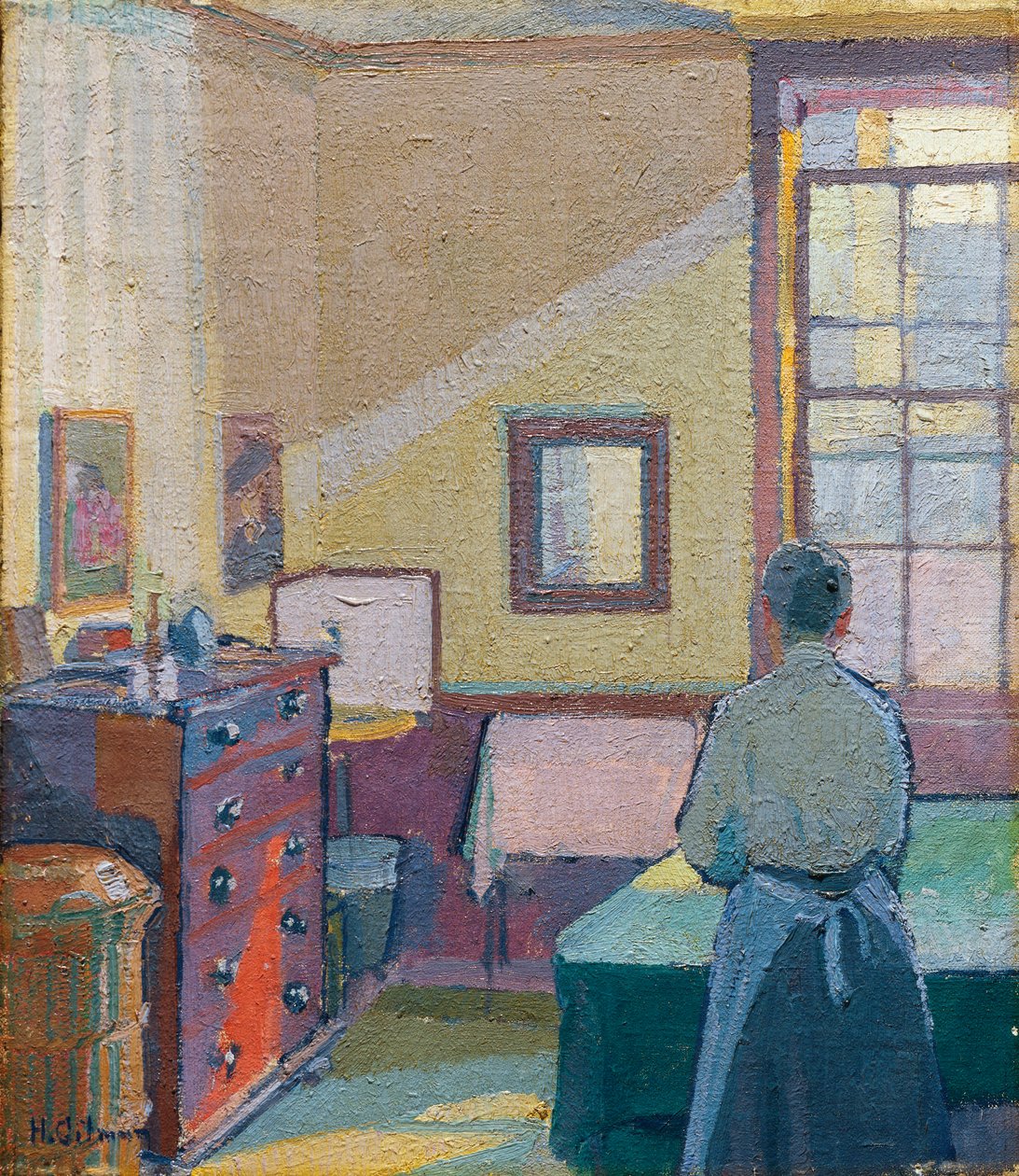 Interior by Harold Gilman