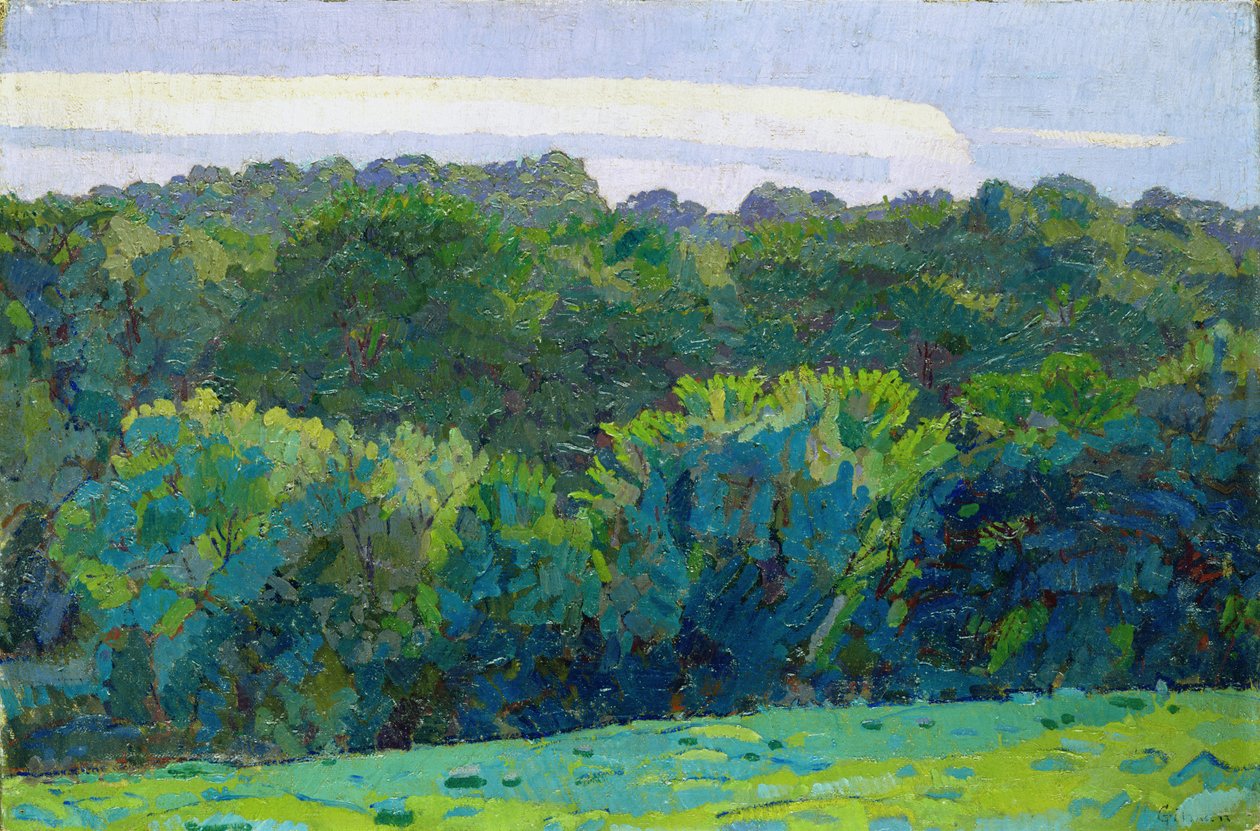 Landscape, Somerset by Harold Gilman