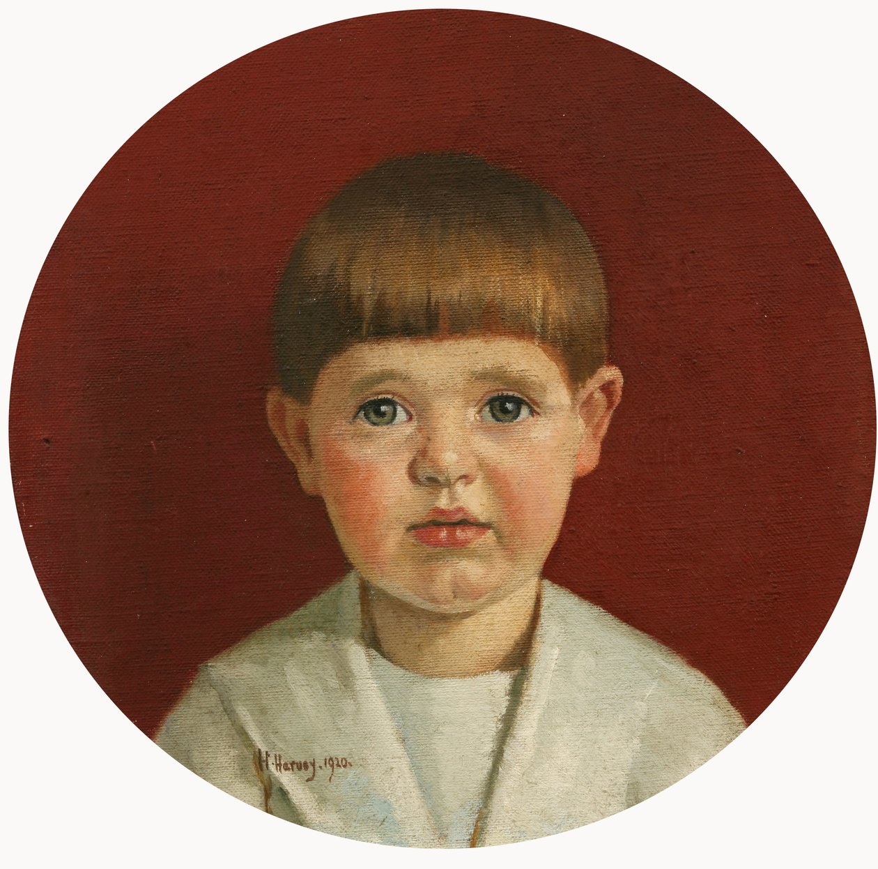 Portrait of James Jewill Hill, Jr by Harold Harvey