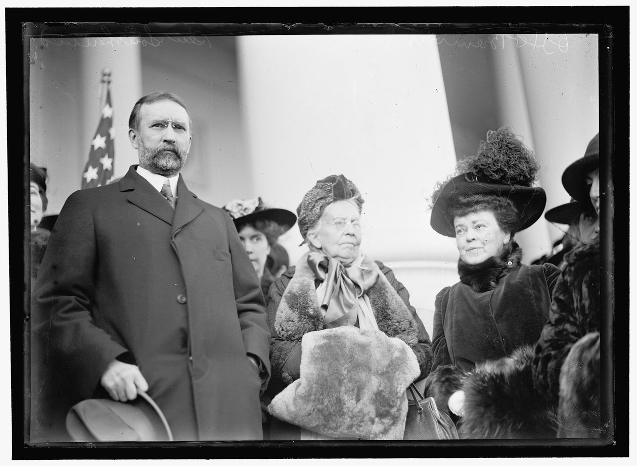 Miss Belva Ann Lockwood, with Senator Southerland by Harris & Ewing