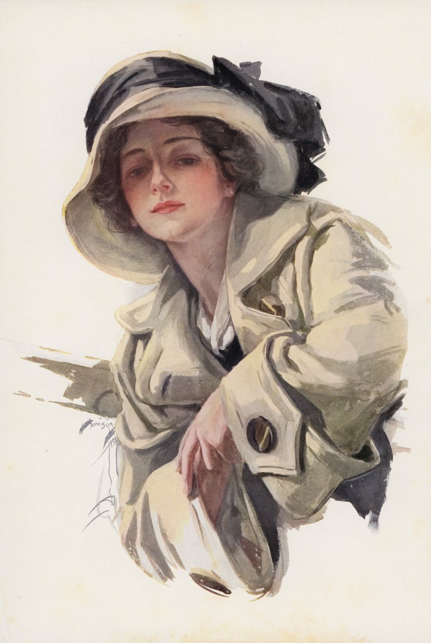 Ballade of Welcome by Harrison Fisher