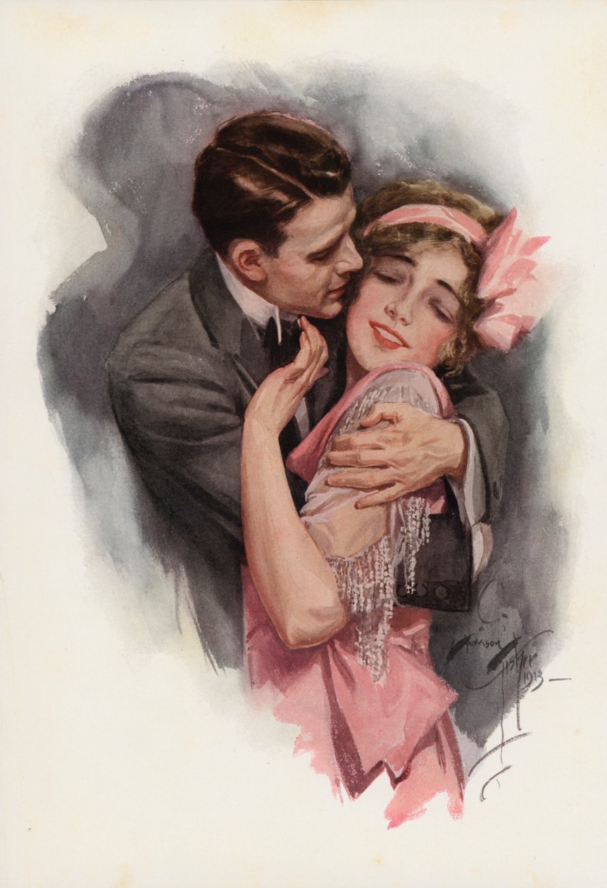 Poetry vs Prose by Harrison Fisher