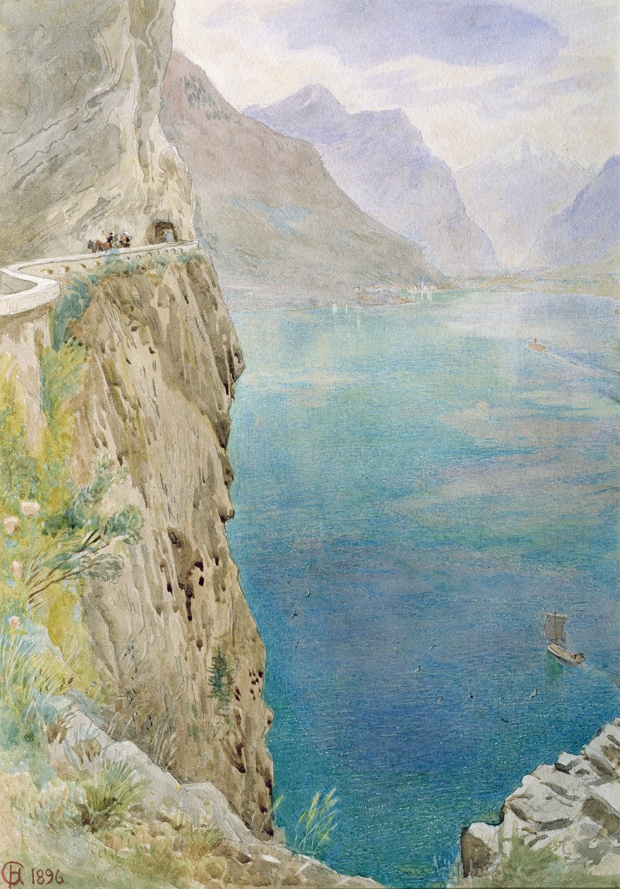 On the Italian Coast by Harry Goodwin
