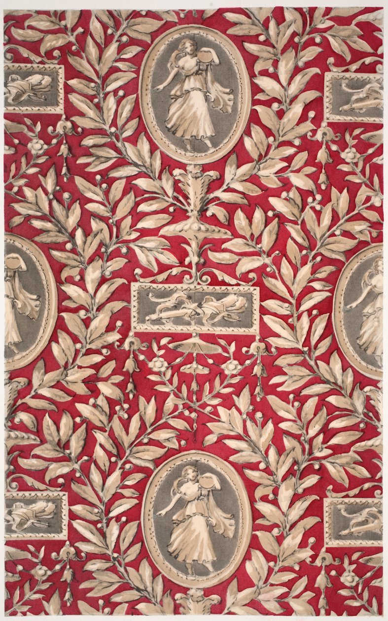 Pergolesi Medallion, pub. 1933 by Harry Wearne