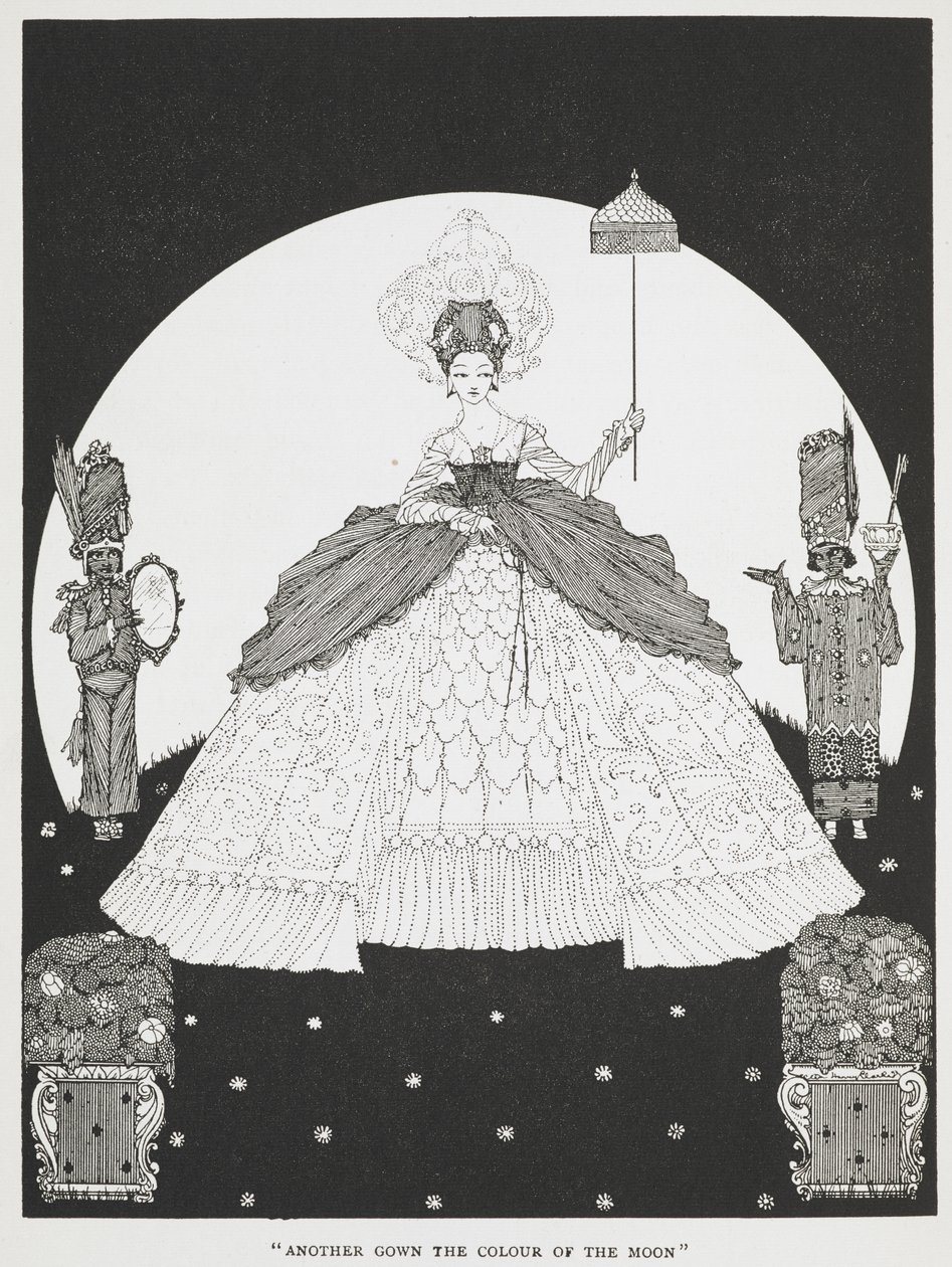 Another Gown the Colour of the Moon (Illustration for 