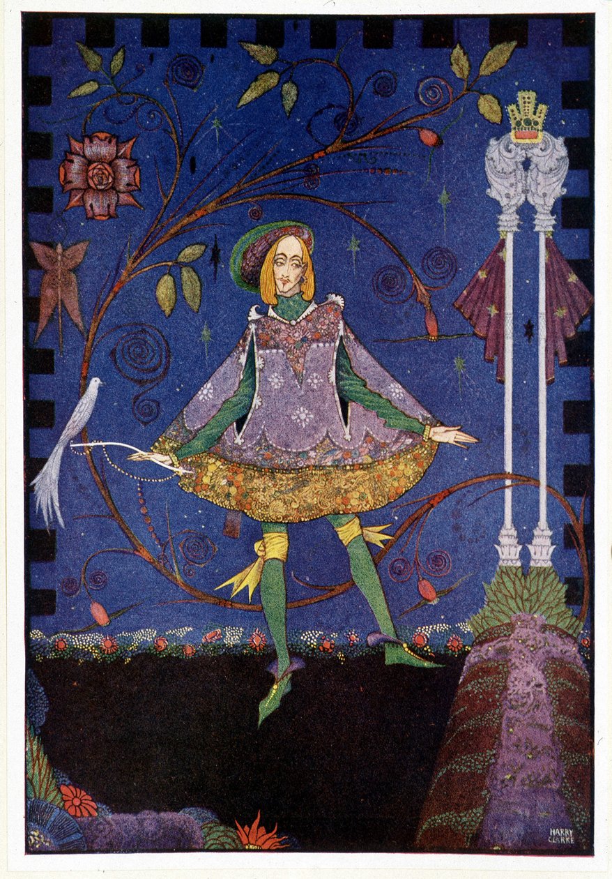 On the grave of the princess