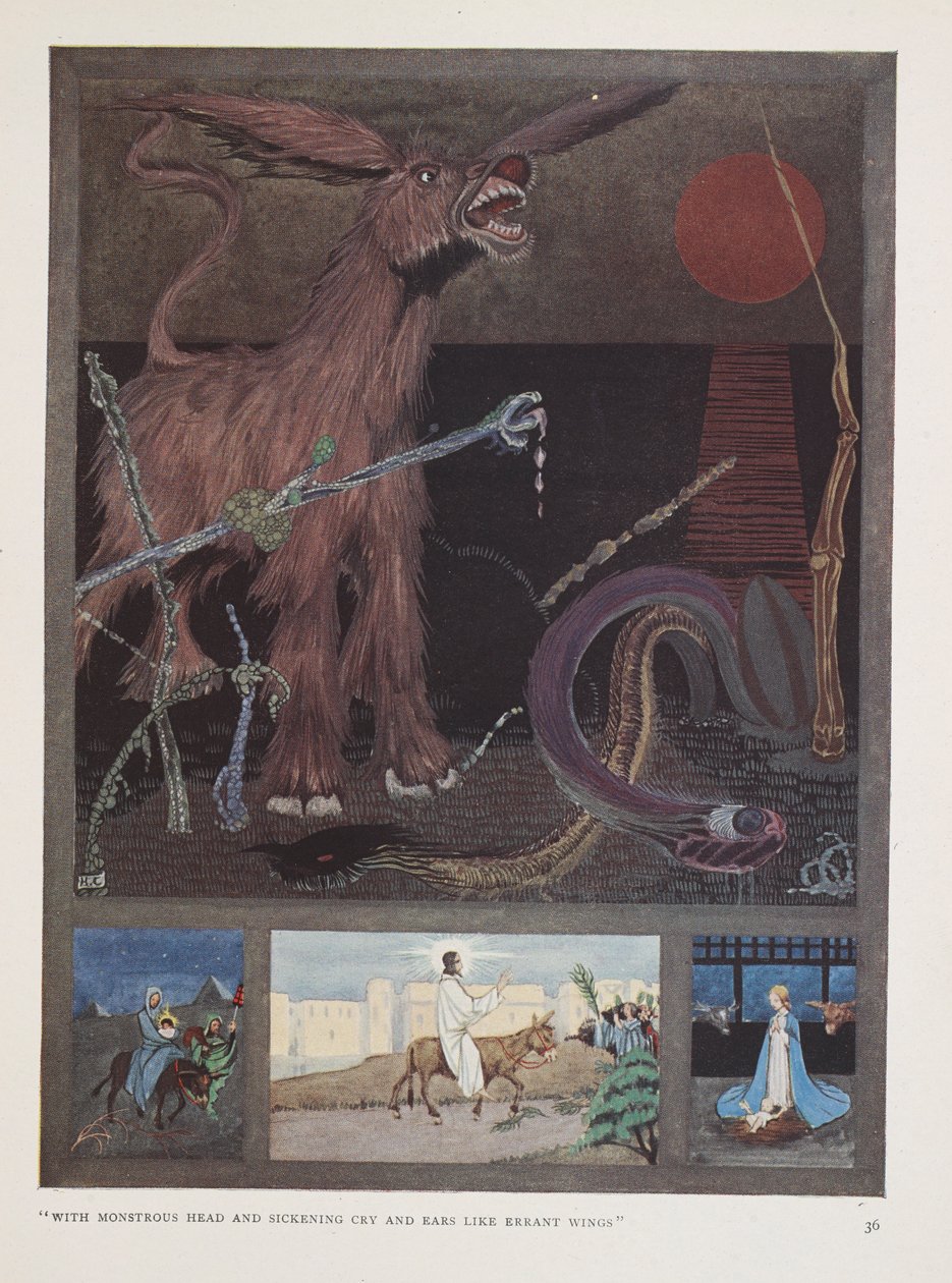 The Donkey by Harry Clarke
