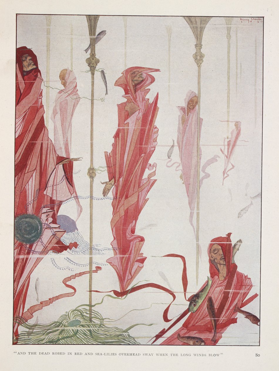 The Dying Patriot by Harry Clarke