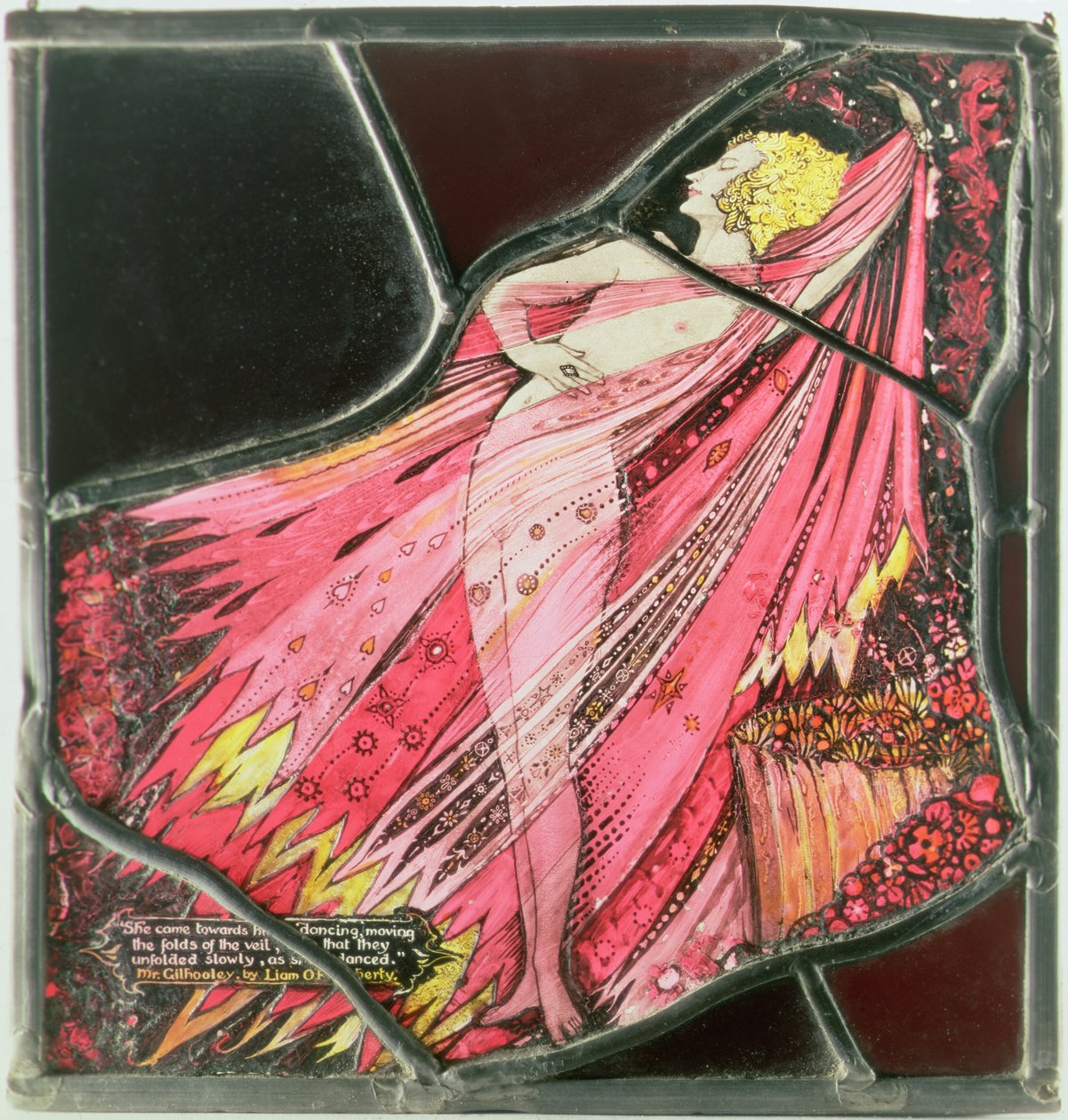 The Geneva Window depicting a character from 'Mr Gilhooley' by Liam O ...