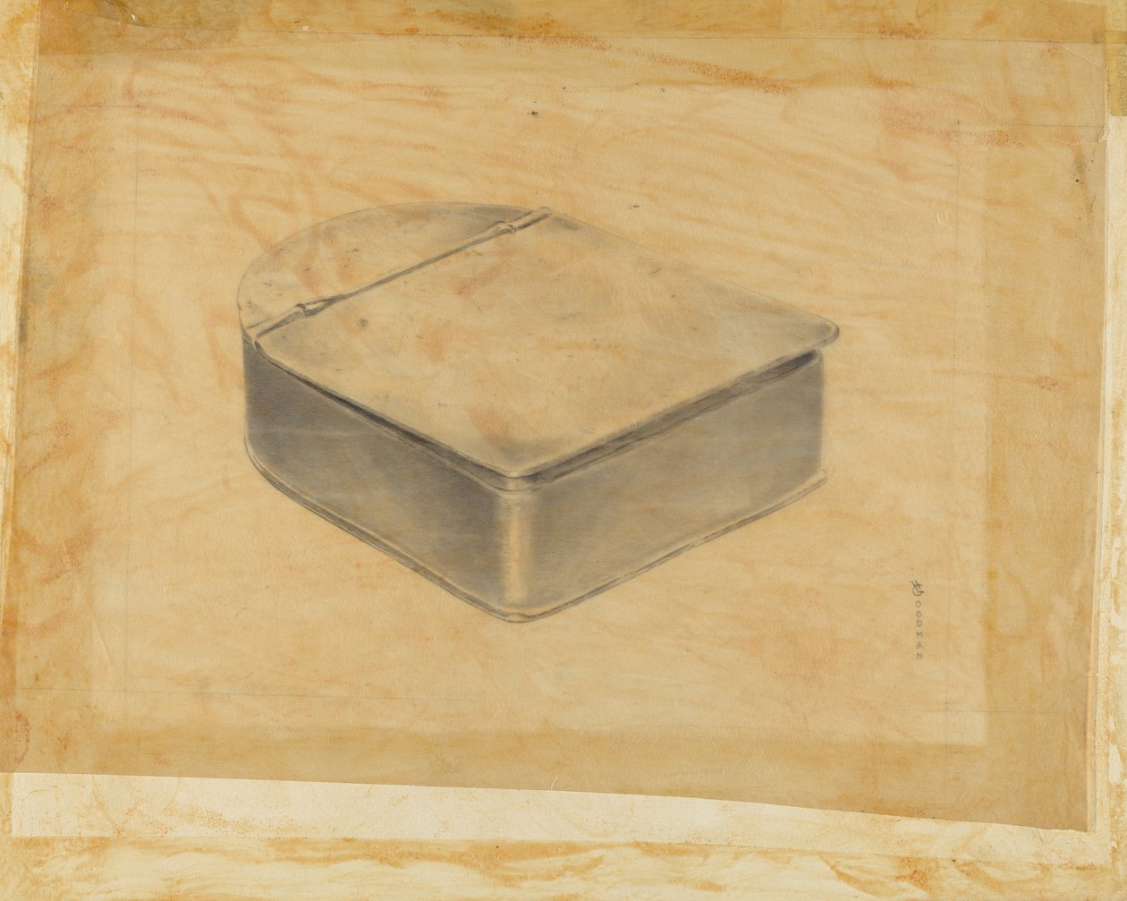 Pewter Box by Harry Goodman