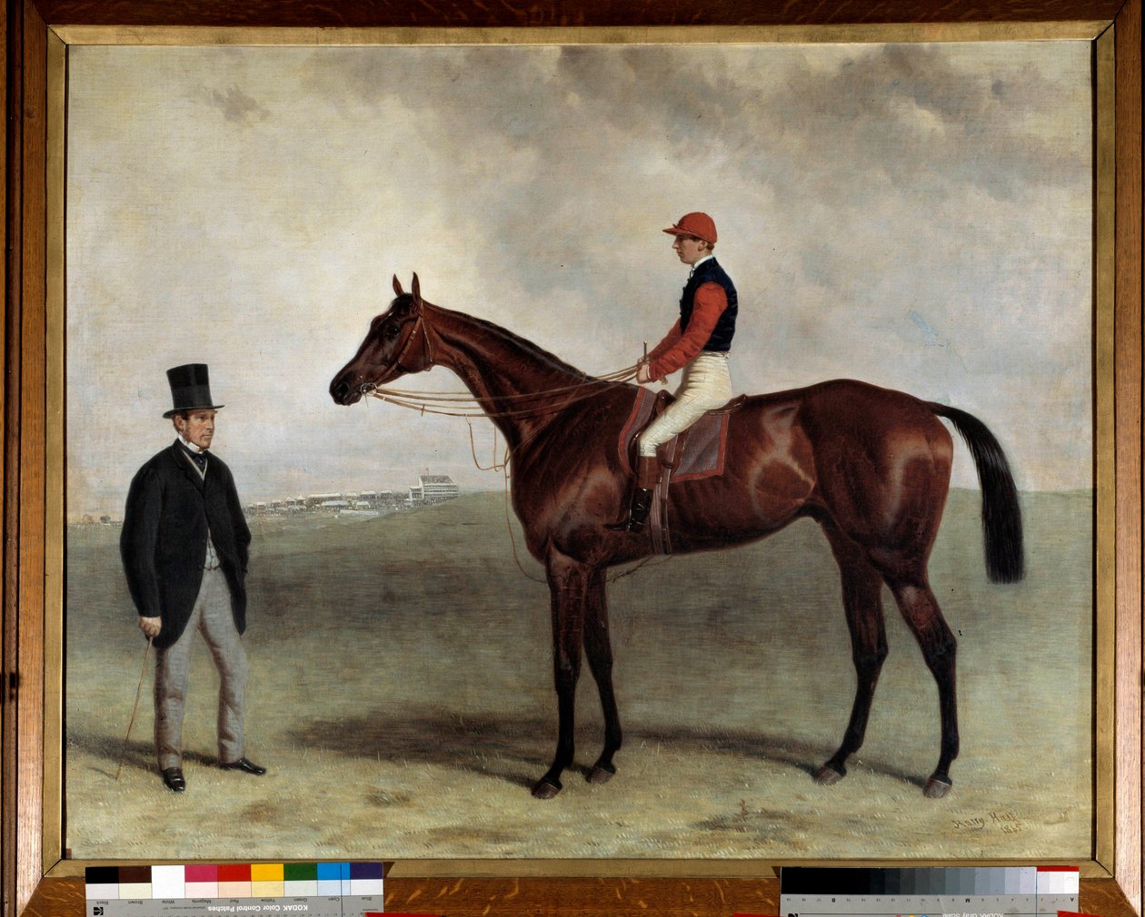 The Gladiator racehorse in 1865 by Harry Hall