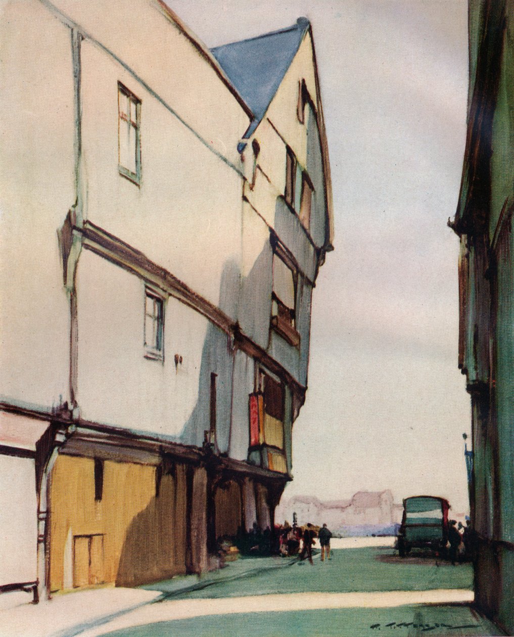 Old Building, c. 1933 by Harry Tittensor