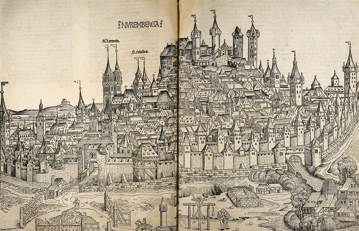 Nuremberg, Germany by Hartmann Schedel