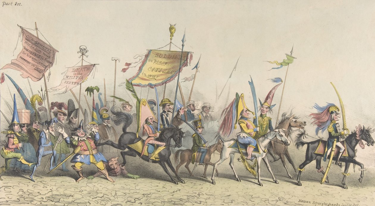 Grand Fantastical Parade, New-York by Hassan Straightshanks