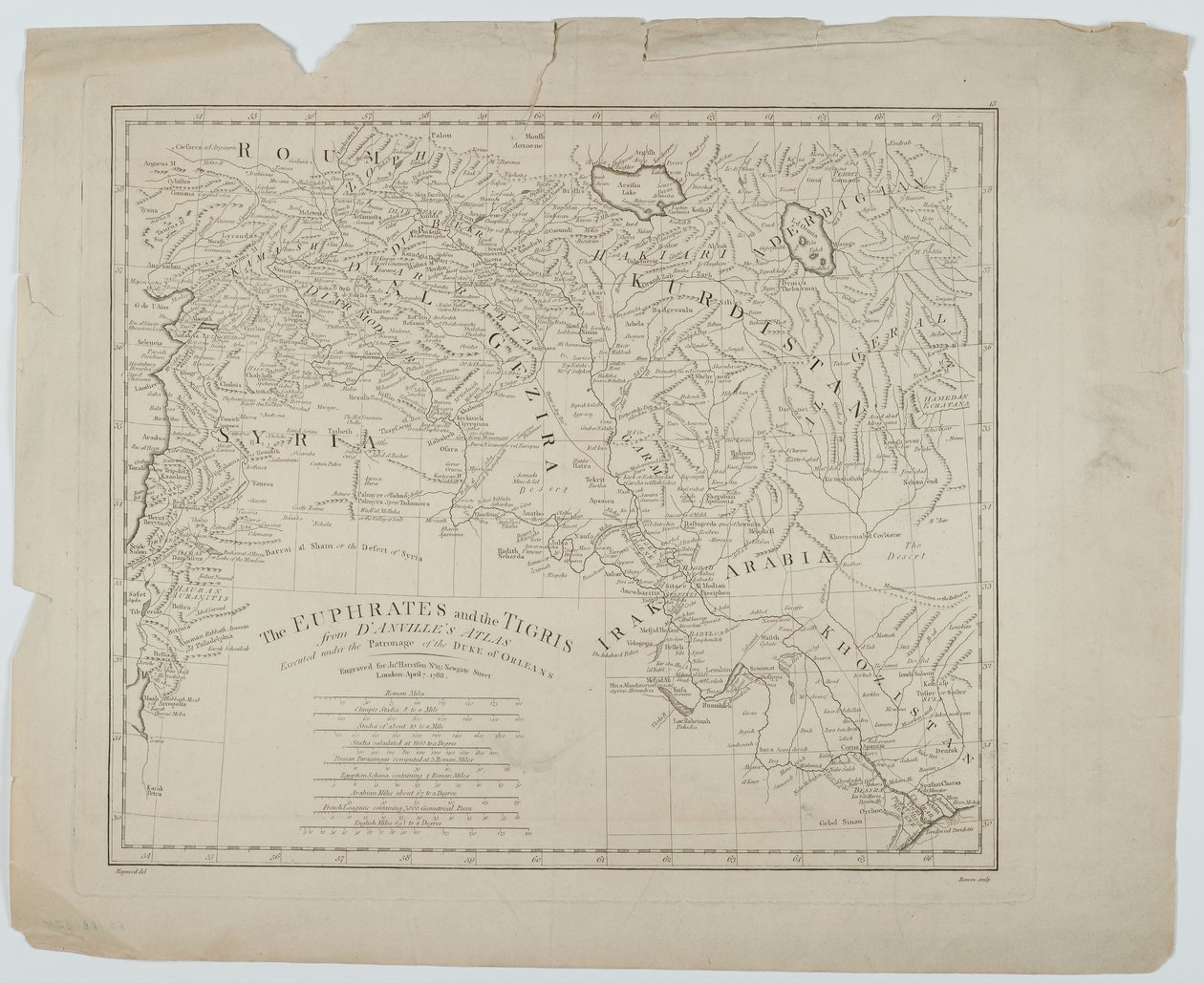 The Euphrates and the Tigris from D