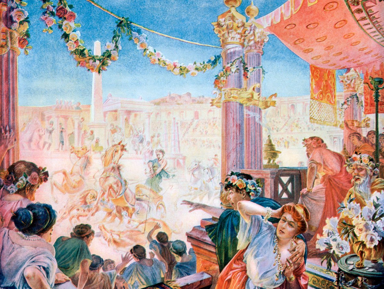 The Circus of Nero or the Circus of Caligula, Rome by Heilbronn