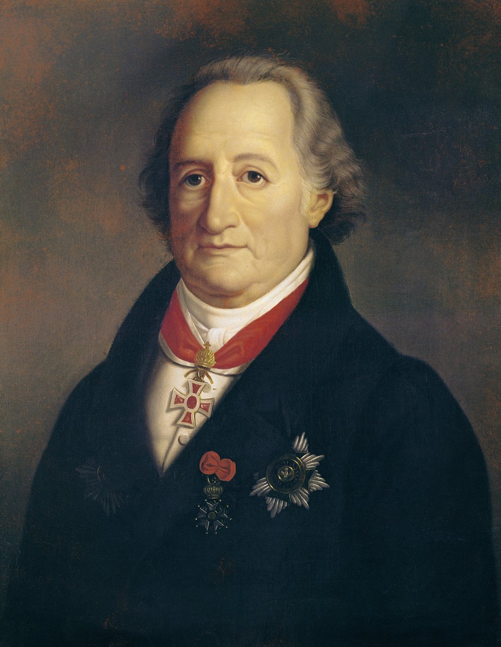 Portrait of Johann Wolfgang von Goethe with Decorations by Heinrich Cristoph