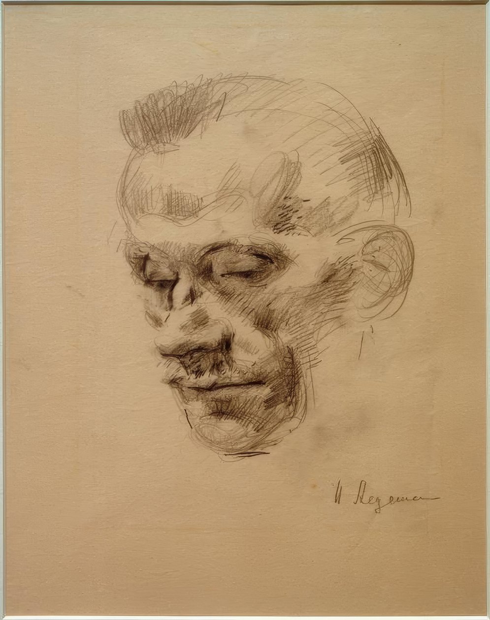 Portrait Wilhelm Werner, around 1926 (?) by Heinrich Stegemann