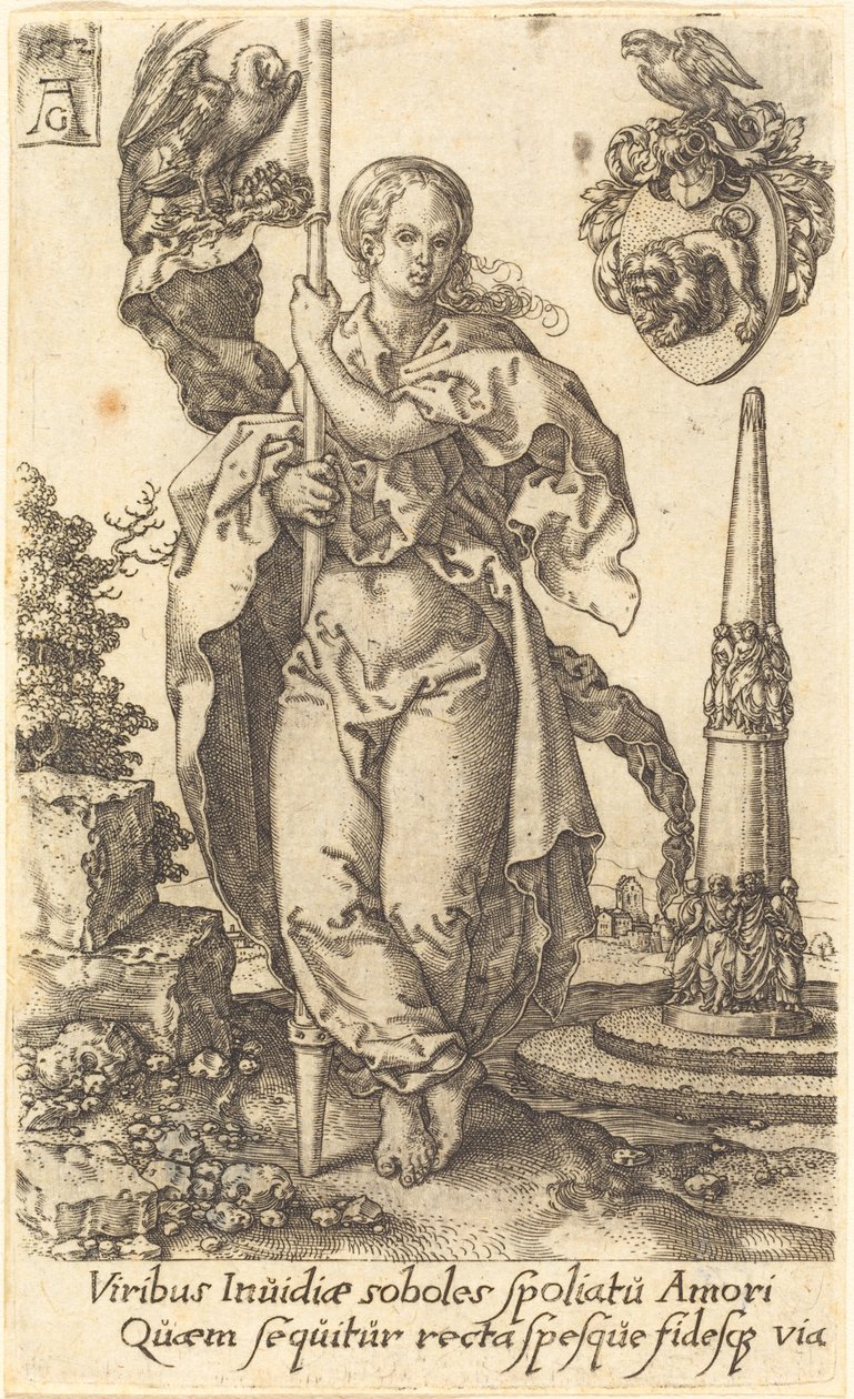 Charity by Heinrich Aldegrever