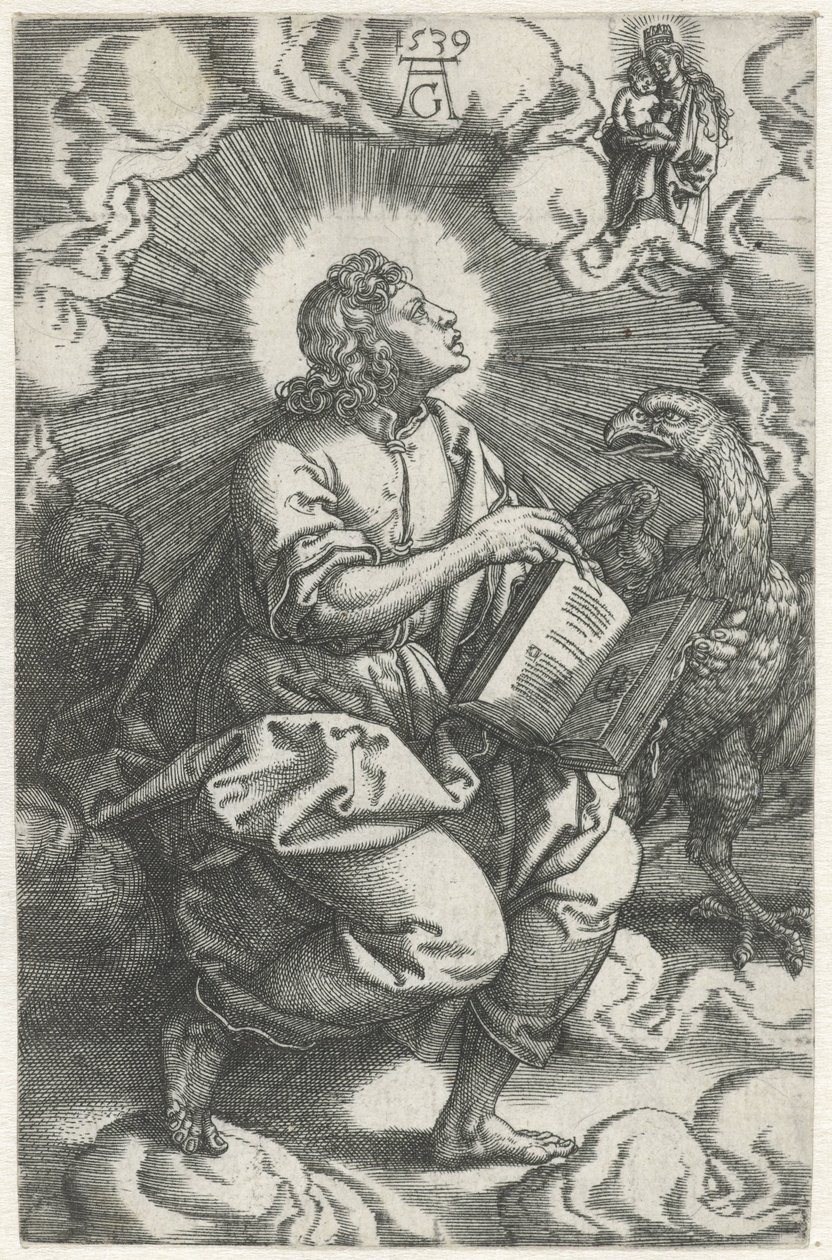 John by Heinrich Aldegrever