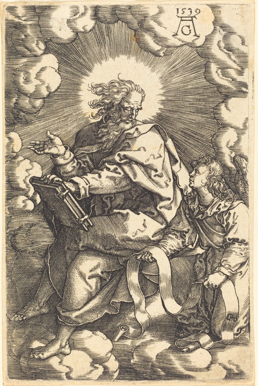 Matthew, 1539 by Heinrich Aldegrever