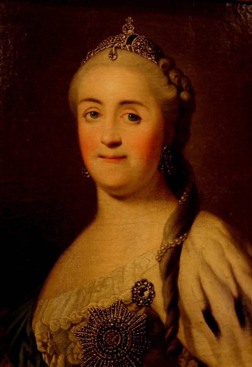 Portrait of Empress Catherine II by Heinrich Buchholz