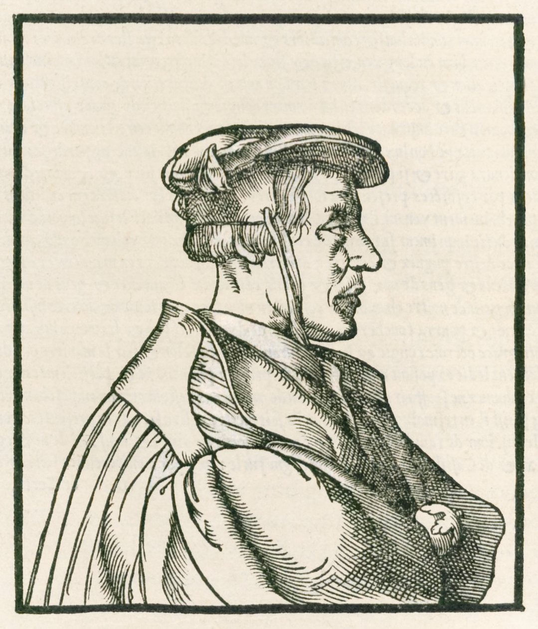 Heinrich Cornelius Agrippa von Nettesheim (1486-1535) Title Page Engraving from De Occulta Philosophia Libri Tres by Heinrich Cornelius Agrippa von Nettesheim