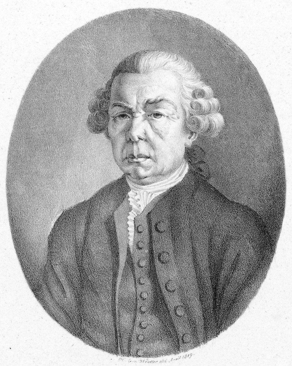 Franz Xaver Richter by Heinrich Eduard Winter