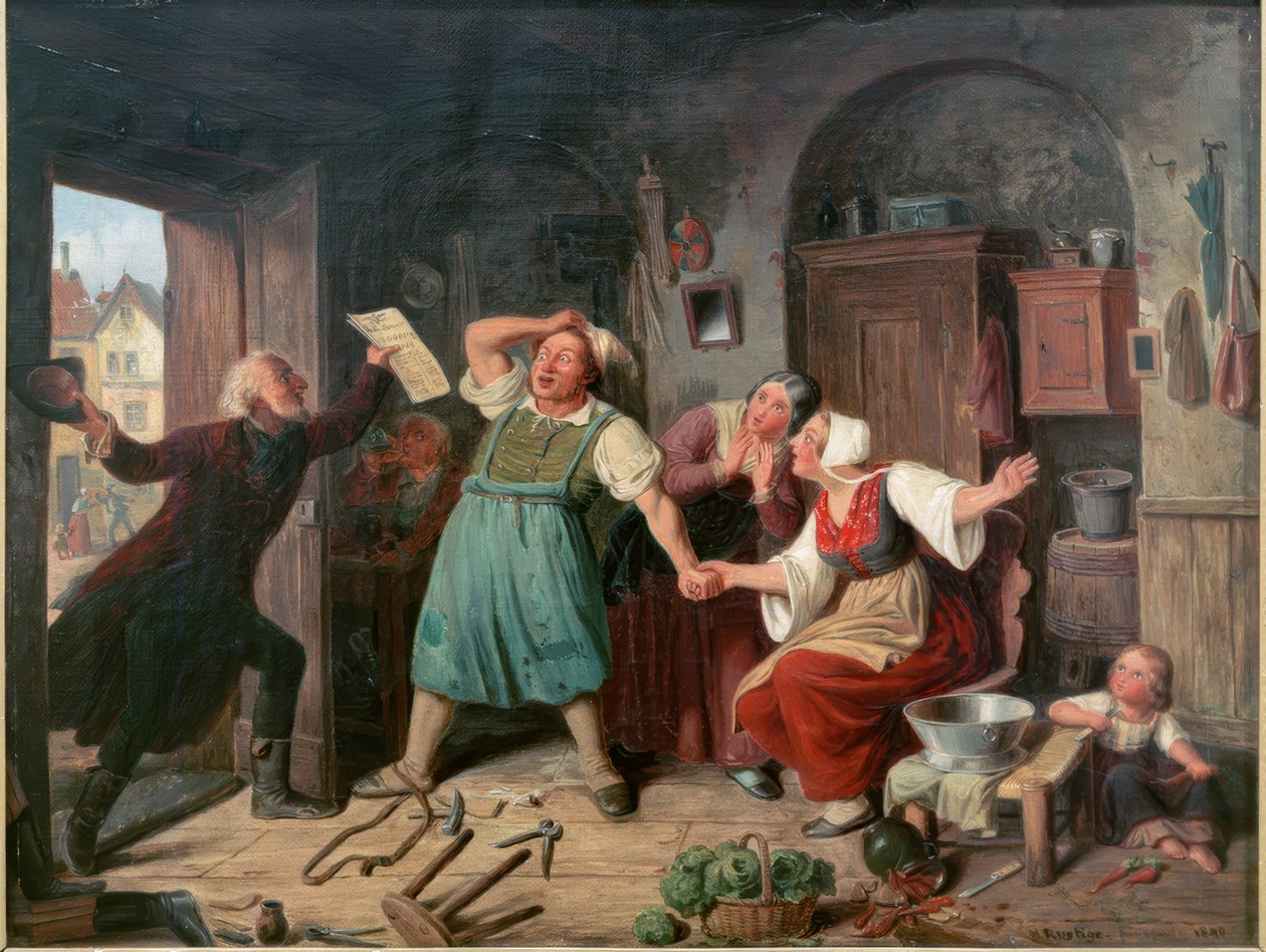 The Big Prize by Heinrich Franz Gaudenz von Rustige
