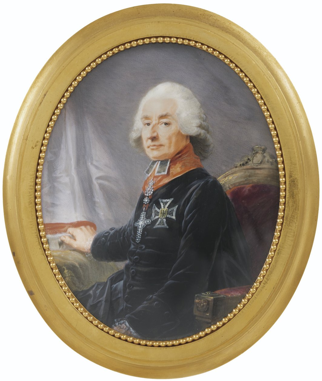 Portrait of Friedrich Karl Joseph Reichsfreiherr von Erthal 1719-1802 by Heinrich Friedrich Füger
