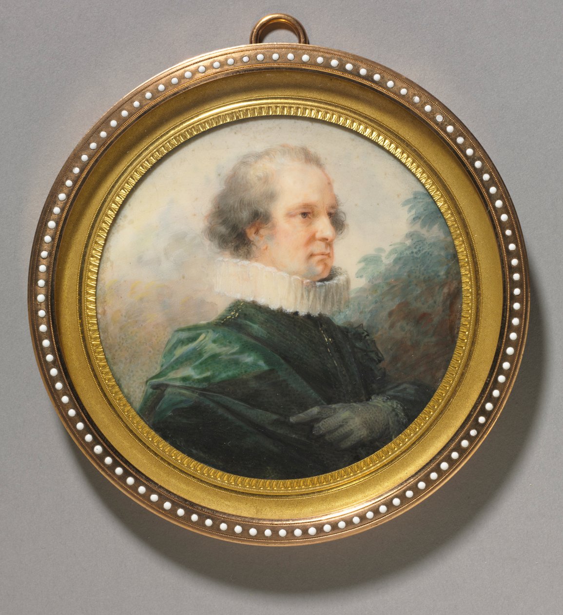 Portrait of a Man with a White Ruff by Heinrich Friedrich Füger