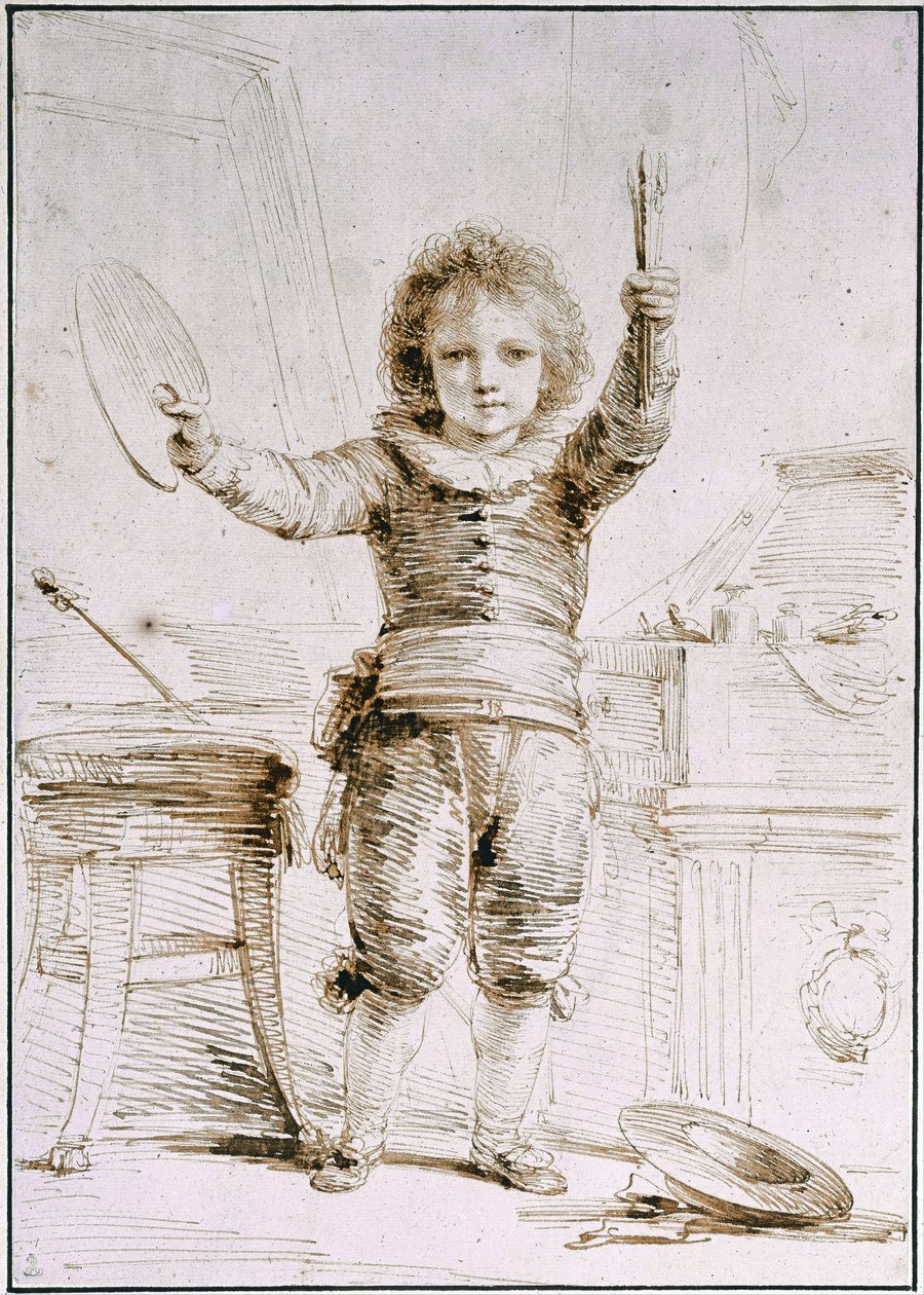 The Son of the Artist, 1793 by Heinrich Friedrich Füger