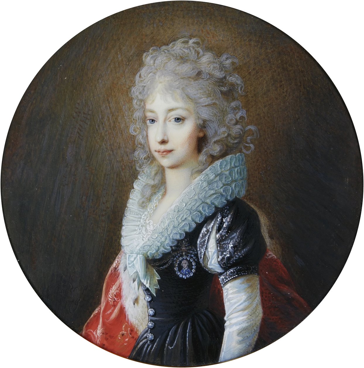 Portrait of Archduchess Marie Clementine of Austria, Later Crown Princess of Naples (1777-1801) by Heinrich Füger