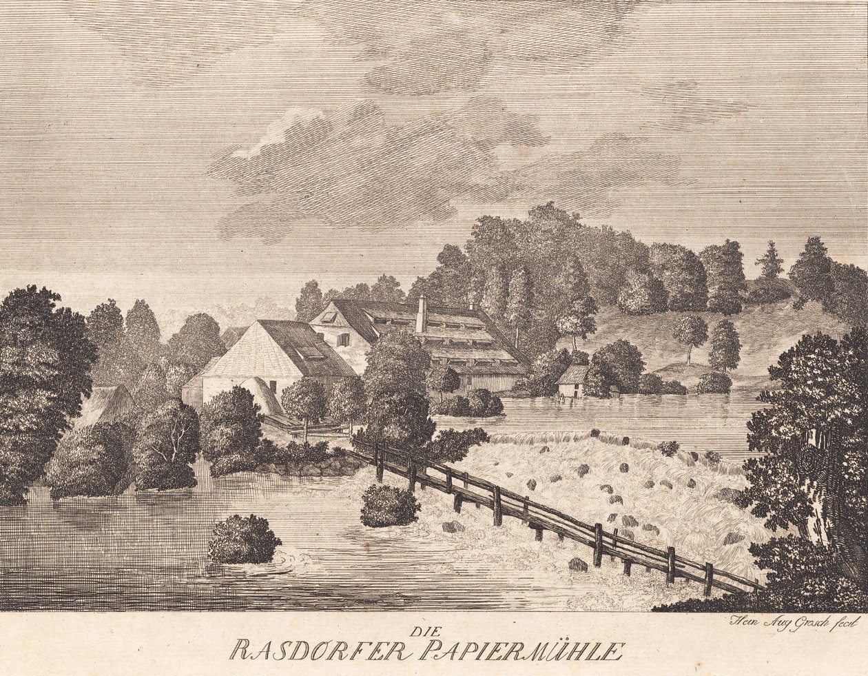 The Rasdorf Paper Mill by Heinrich Grosch