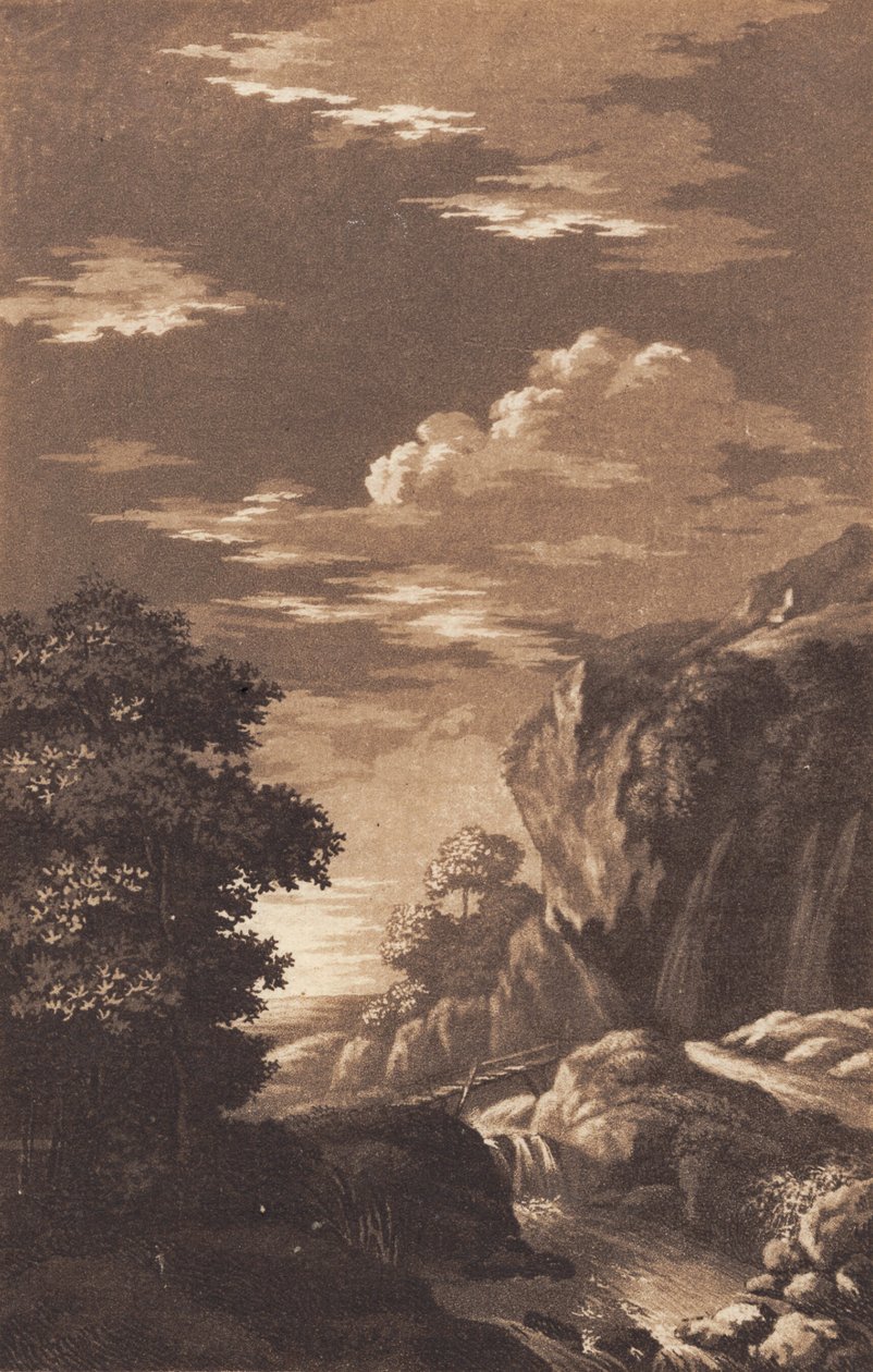 Mountain Landscape by Heinrich Grosch