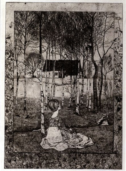 Spring by Heinrich Vogeler