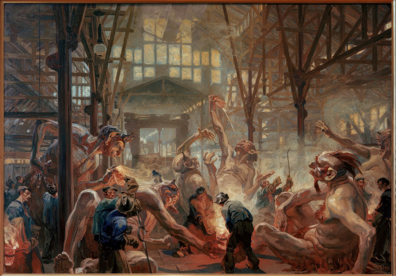 The Krupp Devils by Heinrich Kley