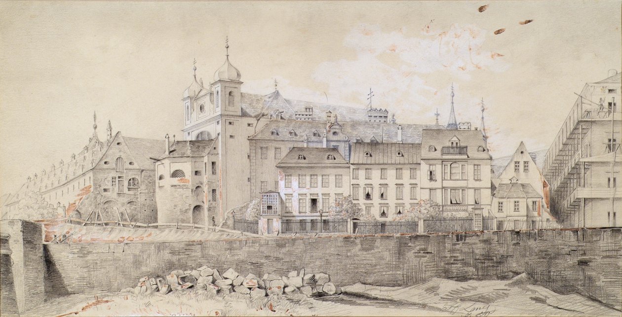 Dominican Church and Monastery in Vienna by Heinrich Lang