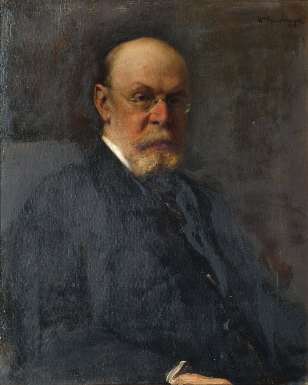 The Section Chief Alfred Ritter von Bernd by Heinrich Rauchinger
