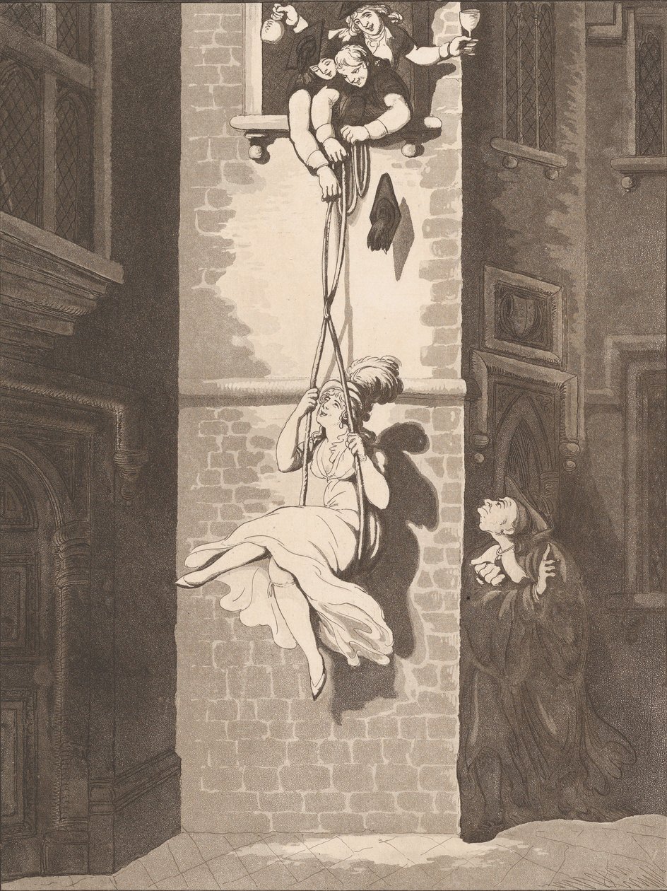 Smuggling In, or A College Trick, August 8, 1810 by Heinrich Schutz