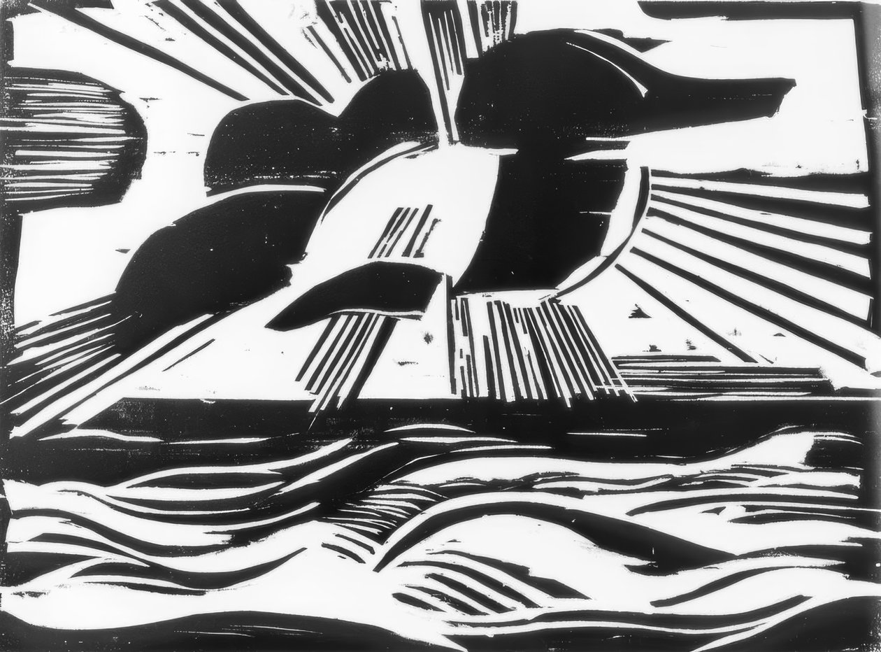 H. Stegemann, Sun, Clouds by Heinrich Stegemann