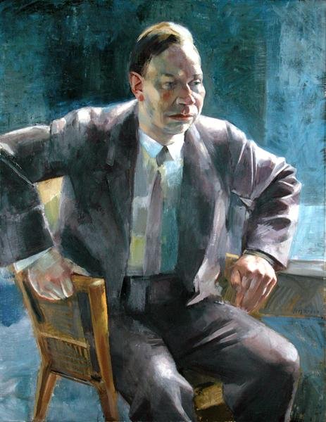 Hans Henny Jahnn (1894-1959), 1930 by Heinrich Stegemann