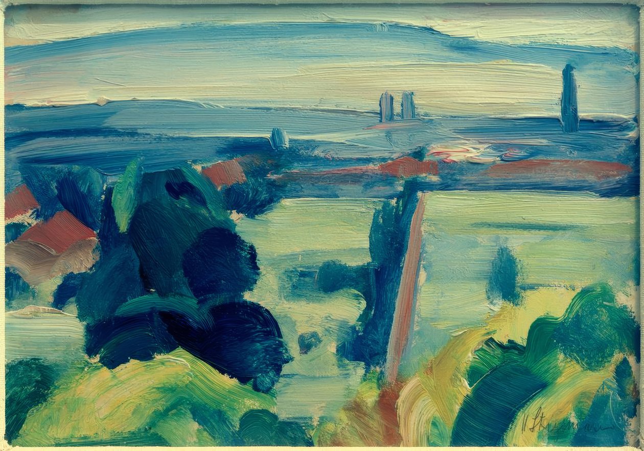 Motif from Göttingen by Heinrich Stegemann