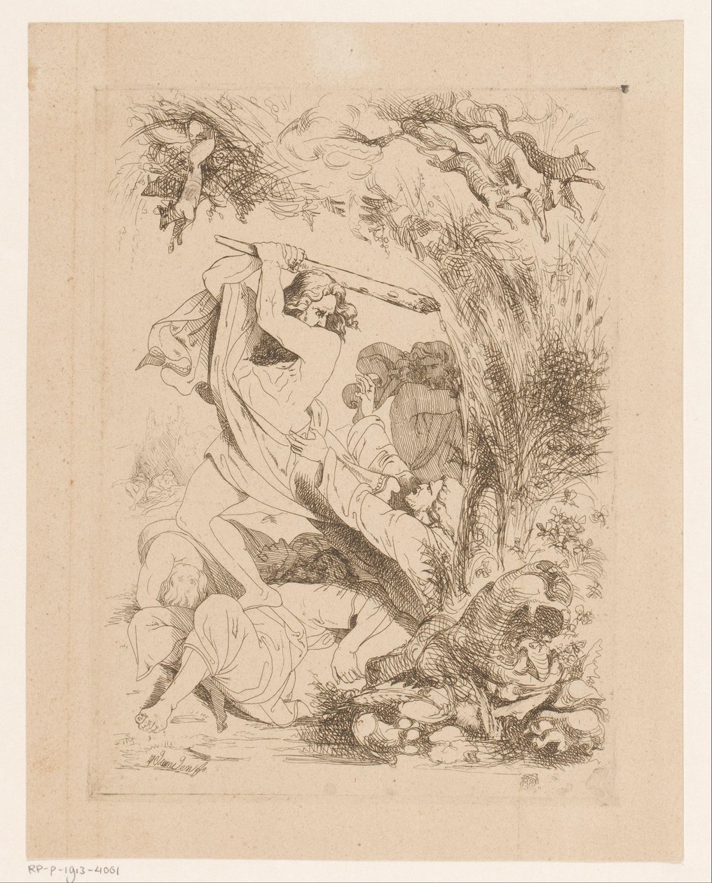 Samson Defeats the Philistines by Heinrich Vianden